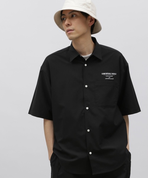 LAKOLE（ラコレ）の「吸水速乾【2点SET】ロゴシャツショーツセットアップ / 113354（シャツ/ブラウス・メンズ・ブルー/ブラック/サンドグレー・MEDIUM/LARGE/X-LARGE）」の20枚目の写真