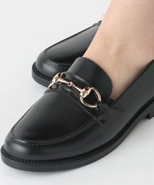 Afternoon Tea（アフタヌーンティー）の「レインビットローファー（レインシューズ・レディース・ブラック・MEDIUM/LARGE）」の5枚目の写真