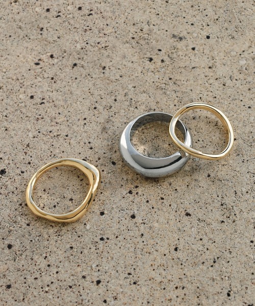 GOLDY（ゴールディ）の「プランプ セット リング（リング・レディース・その他/シルバー/ゴールド・FREE）」の3枚目の写真