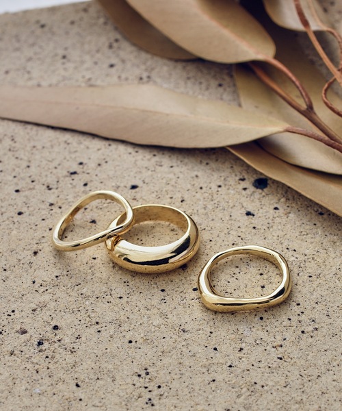 GOLDY（ゴールディ）の「プランプ セット リング（リング・レディース・その他/シルバー/ゴールド・FREE）」の7枚目の写真