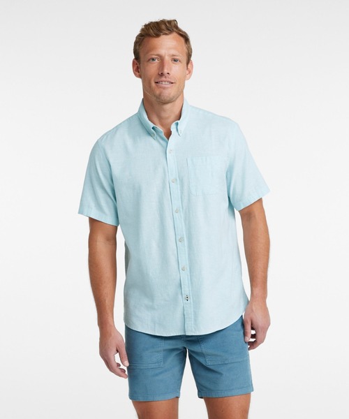 バックヤード・バーベキュー・シャツ、トラディショナル・フィット 半袖 米国フィット・レギュラー（シャツ/ブラウス）｜L.L.Bean（エルエルビーン）