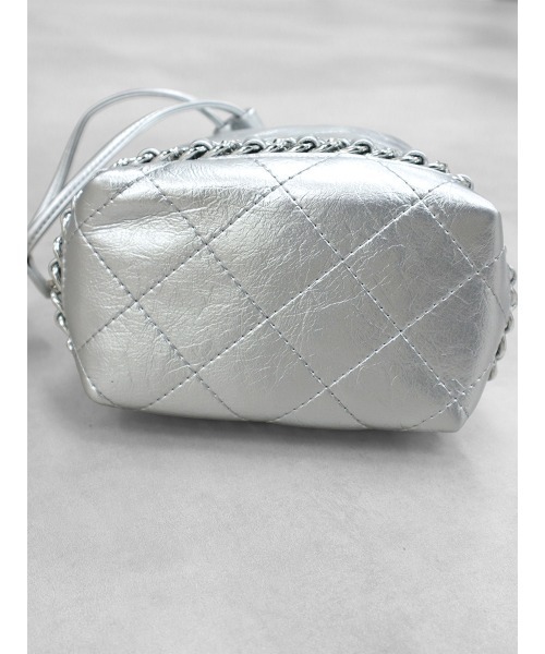 セール】キルティング巾着チェーンバッグ / チェーンバッグ 巾着