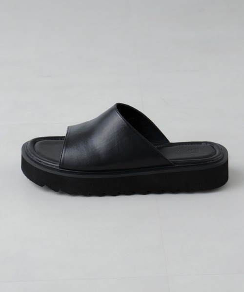 NANO universe（ナノユニバース）の「ライトウェイトシャワーサンダル（サンダル・メンズ・ブラック・S/M/L）」の3枚目の写真