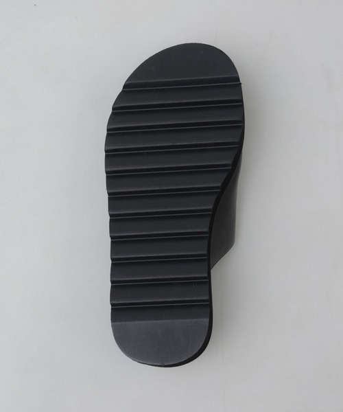 NANO universe（ナノユニバース）の「ライトウェイトシャワーサンダル（サンダル・メンズ・ブラック・S/M/L）」の6枚目の写真