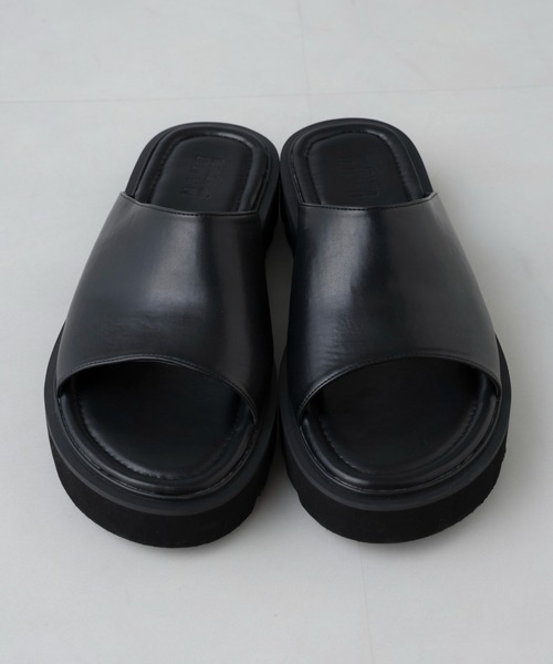 NANO universe（ナノユニバース）の「ライトウェイトシャワーサンダル（サンダル・メンズ・ブラック・S/M/L）」の7枚目の写真