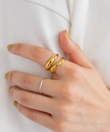 RIVE DROITE | R.good/ダブルサークルリング(リング)