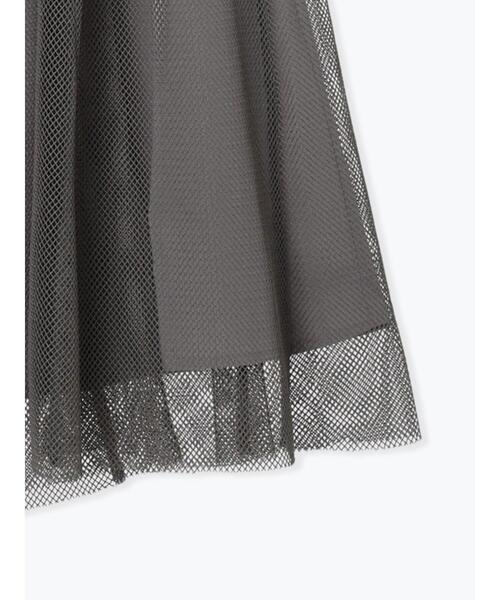 Te chichi（テチチ）の「メッシュフレアスカート（スカート・レディース・ブラック/グレー・F）」の20枚目の写真