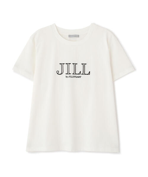 セール】◇オーガニックコットンロゴライン刺繍Tシャツ（T