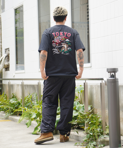 PARIS SAINT-GERMAIN(パリサンジェルマン)の「PSG JP PSG JP Ryu Germain embroidery TEE(Tシャツ/カットソー・メンズ・ブラック/ホワイト・MEDIUM/X-LARGE/LARGE)」の10枚目の写真