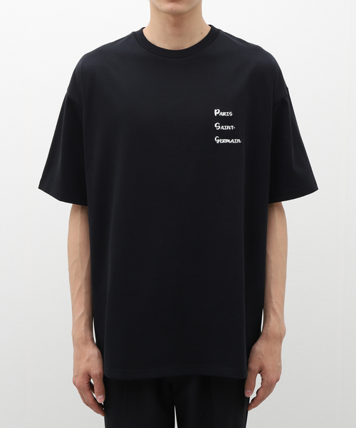 PARIS SAINT-GERMAIN(パリサンジェルマン)の「PSG JP PSG JP Ryu Germain embroidery TEE(Tシャツ/カットソー・メンズ・ブラック/ホワイト・MEDIUM/X-LARGE/LARGE)」の15枚目の写真