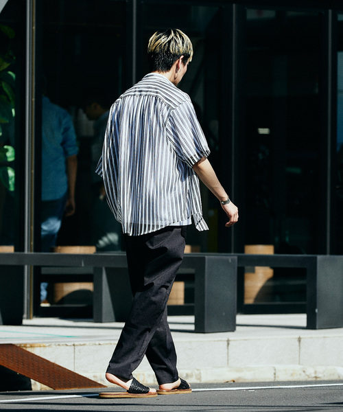 JOURNAL STANDARD relume(ジャーナルスタンダード レリューム)の「TECH ヘザー "COOLMAX" イージースラックス(スラックス・メンズ・ブラック/ライトグレー/クリアブルー/アイボリー・SMALL/LARGE/MEDIUM)」の11枚目の写真