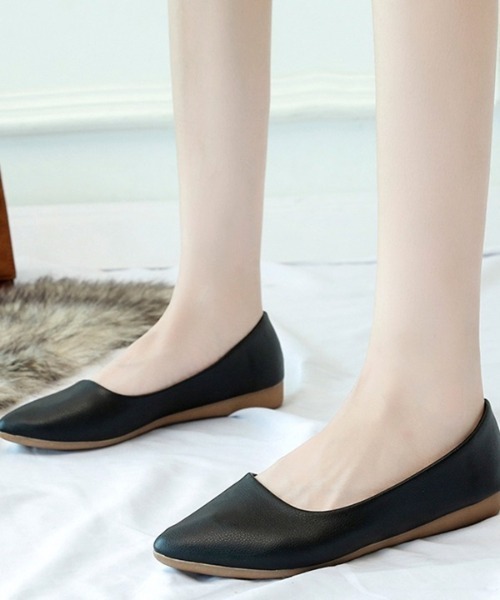 PARKS TOKYO SELECT(パークストウキョウセレクト)の「ローヒールパンプス(パンプス・レディース・ベージュ/ホワイト/ブラック・36/37/38)」の7枚目の写真