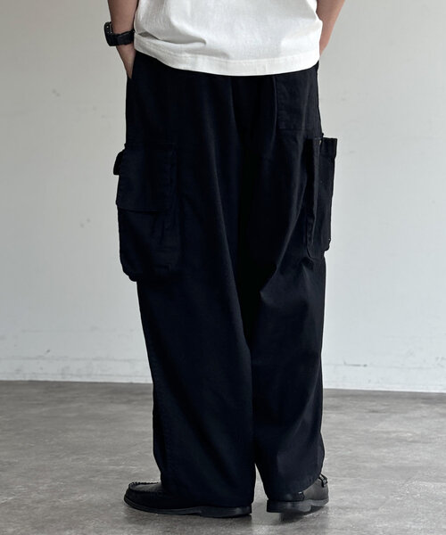 CPCM（シーピーシーエム）の「マルチポケットカーゴパンツ（カーゴパンツ・メンズ・カーキ/ブラック/アイボリー・FREE）」の11枚目の写真