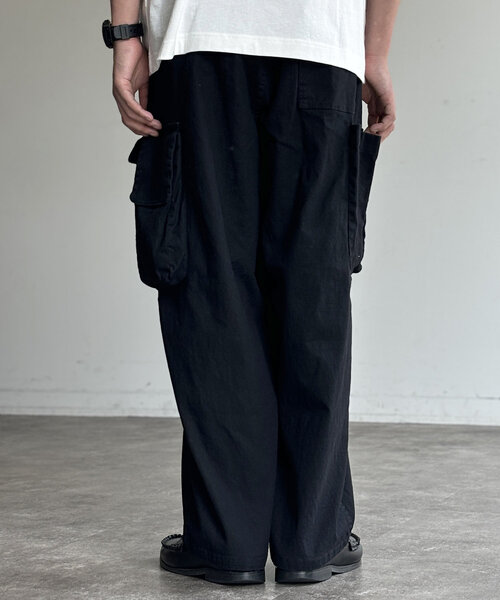 CPCM（シーピーシーエム）の「マルチポケットカーゴパンツ（カーゴパンツ・メンズ・カーキ/ブラック/アイボリー・FREE）」の16枚目の写真