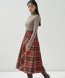 【新品/未使用】SNIDEL ロングスカート 春夏 チェック柄 裏地有 SNIDEL｜スナイデルのスカート（チェック柄）通販 - ZOZOTOWN