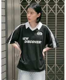 3.3 Field Trip  | 3.3 Field Trip／レースラインカラーT(Tシャツ/カットソー)