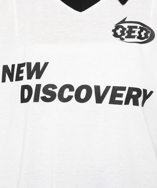 3.3 Field Trip （3.3フィールドトリップ）の「3.3 Field Trip／レースラインカラーT（Tシャツ/カットソー・レディース・ブラック/ネイビー/ホワイト・FREE）」の7枚目の写真