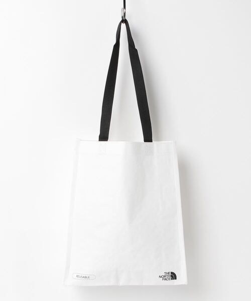 THE NORTH FACE(ザノースフェイス)の「【THE NORTH FACE】ノースフェイス SHOPPER BAG ホワイトレーベル ショッパーバッグ Sサイズ(トートバッグ・レディース・ホワイト・S)」の4枚目の写真
