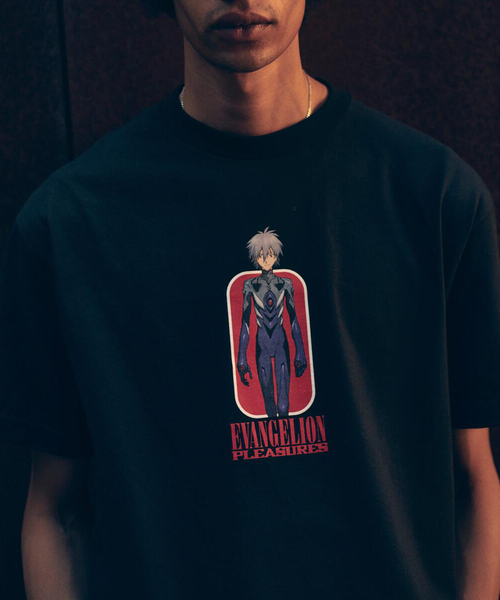 セール】【PLEASURES × EVANGELION】KAWORU T-SHIRT（Tシャツ