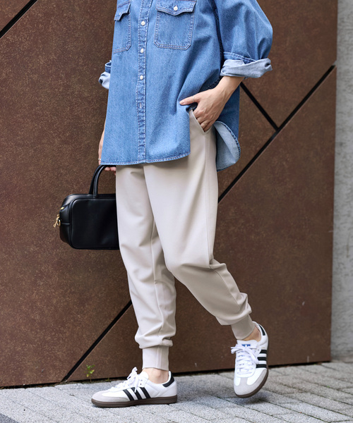 【セール】《WEB限定追加2》ジャージージョーゼットジョガーパンツ（その他パンツ）｜JOURNAL STANDARD relume（ジャーナルスタンダード レリューム）
