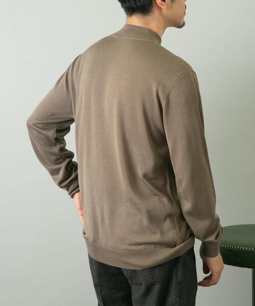 URBAN RESEARCH ROSSO MEN(アーバンリサーチロッソメン)の「『一部WEB限定カラー』『XLサイズあり』『UR TECH』ハイゲージハイネックニット(ニット/セーター・メンズ・ブラック/ライトブラウン/グレー/ネイビー/ベージュ・X-LARGE/LARGE/MEDIUM)」の22枚目の写真