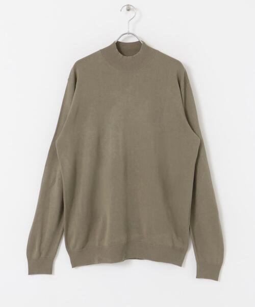 URBAN RESEARCH ROSSO MEN(アーバンリサーチロッソメン)の「『一部WEB限定カラー』『XLサイズあり』『UR TECH』ハイゲージハイネックニット(ニット/セーター・メンズ・ブラック/ライトブラウン/グレー/ネイビー/ベージュ・X-LARGE/LARGE/MEDIUM)」の15枚目の写真