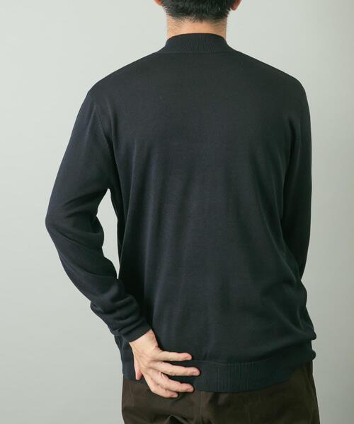 URBAN RESEARCH ROSSO MEN（アーバンリサーチロッソメン）の「『一部WEB限定カラー』『XLサイズあり』『UR TECH』ハイゲージハイネックニット（ニット/セーター・メンズ・ブラック/ライトブラウン/グレー/ネイビー/ベージュ・X-LARGE/LARGE/MEDIUM）」の10枚目の写真