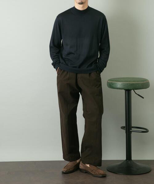 URBAN RESEARCH ROSSO MEN（アーバンリサーチロッソメン）の「『一部WEB限定カラー』『XLサイズあり』『UR TECH』ハイゲージハイネックニット（ニット/セーター・メンズ・ブラック/ライトブラウン/グレー/ネイビー/ベージュ・X-LARGE/LARGE/MEDIUM）」の13枚目の写真