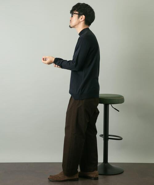 URBAN RESEARCH ROSSO MEN（アーバンリサーチロッソメン）の「『一部WEB限定カラー』『XLサイズあり』『UR TECH』ハイゲージハイネックニット（ニット/セーター・メンズ・ブラック/ライトブラウン/グレー/ネイビー/ベージュ・X-LARGE/LARGE/MEDIUM）」の15枚目の写真