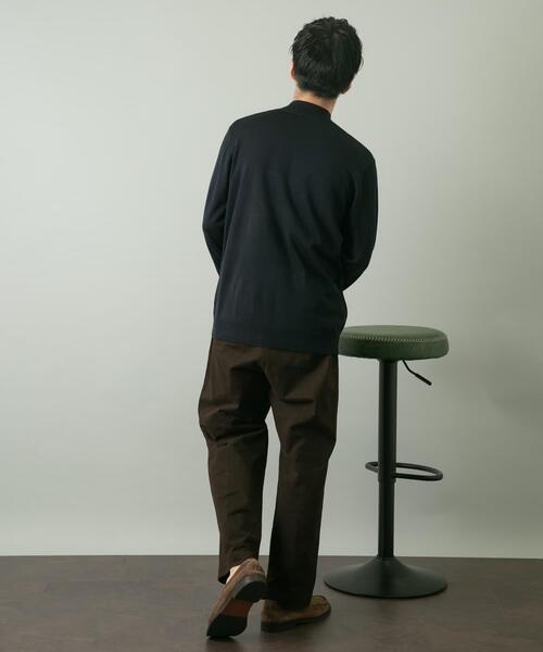 URBAN RESEARCH ROSSO MEN（アーバンリサーチロッソメン）の「『一部WEB限定カラー』『XLサイズあり』『UR TECH』ハイゲージハイネックニット（ニット/セーター・メンズ・ブラック/ライトブラウン/グレー/ネイビー/ベージュ・X-LARGE/LARGE/MEDIUM）」の16枚目の写真