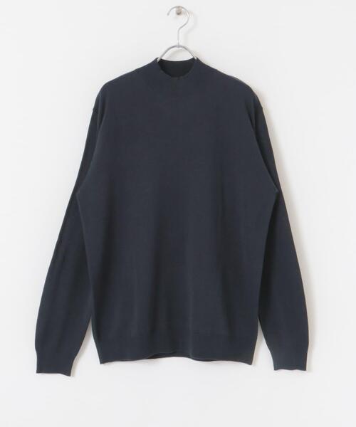 URBAN RESEARCH ROSSO MEN（アーバンリサーチロッソメン）の「『一部WEB限定カラー』『XLサイズあり』『UR TECH』ハイゲージハイネックニット（ニット/セーター・メンズ・ブラック/ライトブラウン/グレー/ネイビー/ベージュ・X-LARGE/LARGE/MEDIUM）」の18枚目の写真