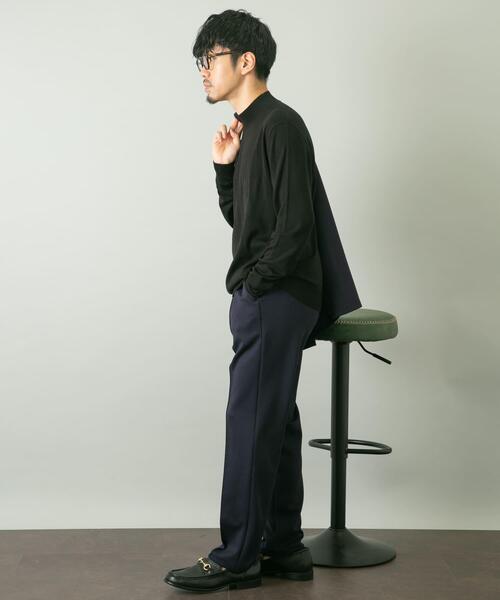 ¥28,600新品正規品【V12/XL】裏地付きクルーネックニット長袖カットソー セール】『一部WEB限定カラー』『XLサイズあり』『UR TECH』ハイゲージ