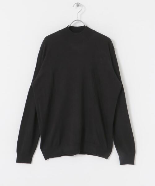 URBAN RESEARCH ROSSO MEN(アーバンリサーチロッソメン)の「『一部WEB限定カラー』『XLサイズあり』『UR TECH』ハイゲージハイネックニット(ニット/セーター・メンズ・ブラック/ライトブラウン/グレー/ネイビー/ベージュ・X-LARGE/LARGE/MEDIUM)」の6枚目の写真