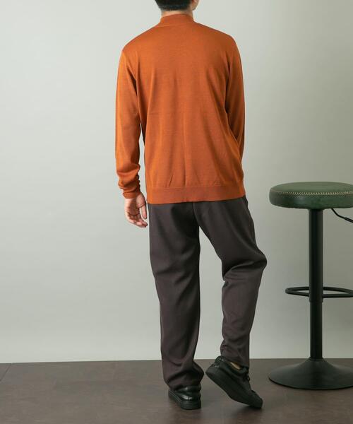 URBAN RESEARCH ROSSO MEN(アーバンリサーチロッソメン)の「『一部WEB限定カラー』『XLサイズあり』『UR TECH』ハイゲージハイネックニット(ニット/セーター・メンズ・ブラック/ライトブラウン/グレー/ネイビー/ベージュ・X-LARGE/LARGE/MEDIUM)」の16枚目の写真