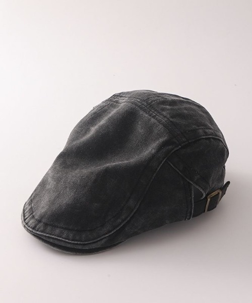 SHEENA(シーナ)の「ピグメントハンチング帽(ハンチング/ベレー帽・レディース・ダークグレー・FREE)」の8枚目の写真