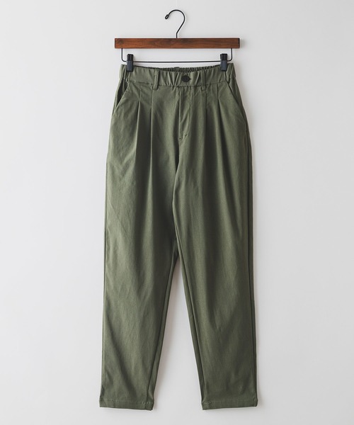 fort point（フォーポイント）の「【FORT POINT/フォートポイント】タックテーパードパンツ（その他パンツ・レディース・ネイビー/ブラック/ライトブラウン/カーキ・X-LARGE/LARGE/MEDIUM）」の19枚目の写真