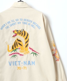 HOUSTON/ヒューストン Cotton Twill Vietnam Jacket/コットンツイル ベトナムジャケット/ベトジャン
