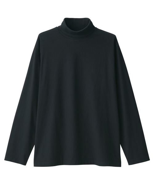 無印良品(ムジルシリョウヒン)の「紳士 起毛タートルネック長袖Tシャツ(Tシャツ/カットソー・メンズ・ホワイト/ボルドー/カーキ/ブラック・XL/L/M/S)」の15枚目の写真