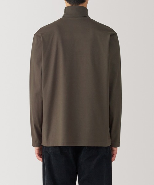 無印良品(ムジルシリョウヒン)の「紳士 起毛タートルネック長袖Tシャツ(Tシャツ/カットソー・メンズ・ホワイト/ボルドー/カーキ/ブラック・XL/L/M/S)」の19枚目の写真