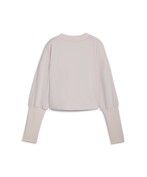 PUMA（プーマ）の「PUMA プーマ ウィメンズ ヨガ スタジオ クラウドスパン クルースウェット ST（スウェット・レディース・ブラック/パープル系その他・MEDIUM/SMALL/LARGE/X-LARGE）」の8枚目の写真