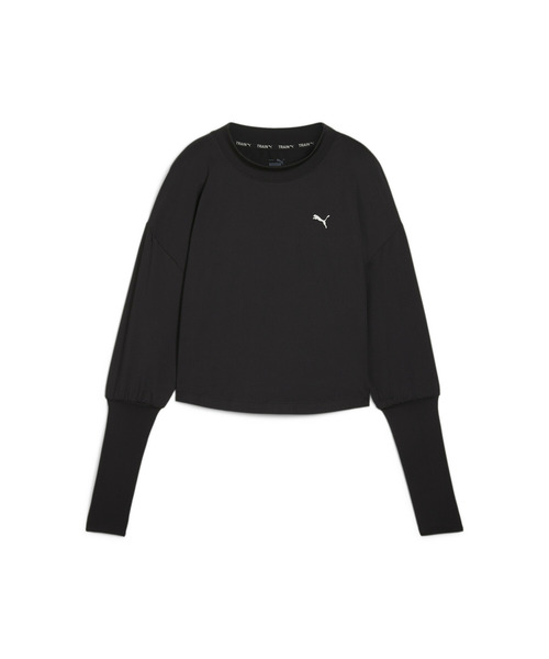 PUMA（プーマ）の「PUMA プーマ ウィメンズ ヨガ スタジオ クラウドスパン クルースウェット ST（スウェット・レディース・ブラック/パープル系その他・MEDIUM/SMALL/LARGE/X-LARGE）」の13枚目の写真