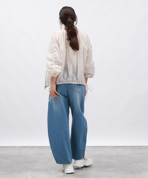 LAKOLE(ラコレ)の「シャーリングシアーブルゾン / 143836(ブルゾン・レディース・ブラック/ブラウン/アイボリー・MEDIUM/SMALL)」の8枚目の写真