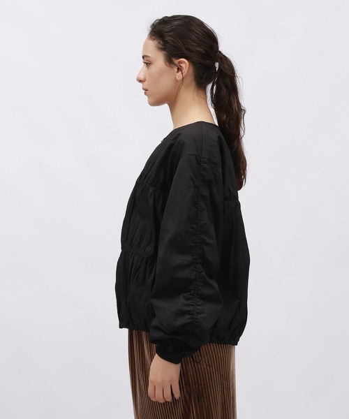 LAKOLE(ラコレ)の「シャーリングシアーブルゾン / 143836(ブルゾン・レディース・ブラック/ブラウン/アイボリー・MEDIUM/SMALL)」の12枚目の写真