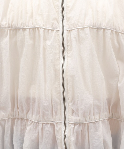 LAKOLE(ラコレ)の「シャーリングシアーブルゾン / 143836(ブルゾン・レディース・ブラック/ブラウン/アイボリー・MEDIUM/SMALL)」の20枚目の写真
