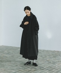 かぐれ | ウールシングルロングPコート(ピーコート)