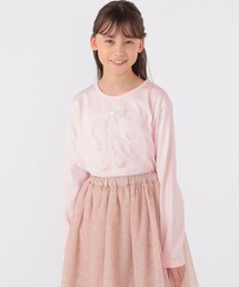 SHIPS(�V�b�v�X)��SHIPS KIDS:140�`150cm / �o���G ���� TEE(T�V���c/�J�b�g�\�[)
