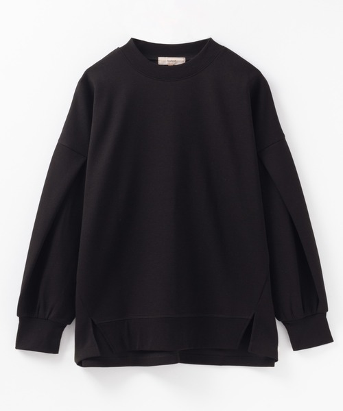 HusHusH(ハッシュアッシュ)の「HusHusH ルーズ袖タックプルオーバー(その他トップス・レディース・チャコールグレー/グレイッシュベージュ/ブラック・M/L)」の21枚目の写真