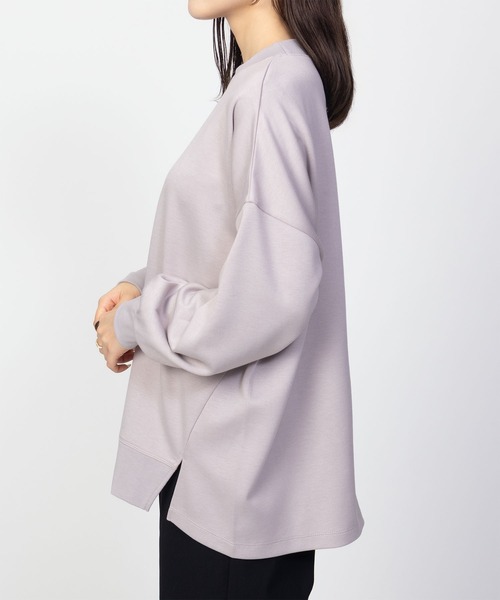 HusHusH(ハッシュアッシュ)の「HusHusH ルーズ袖タックプルオーバー(その他トップス・レディース・チャコールグレー/グレイッシュベージュ/ブラック・M/L)」の16枚目の写真