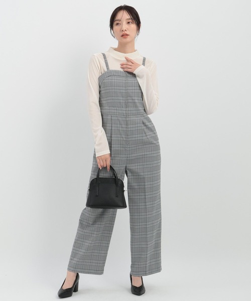 Andemiu（アンデミュウ）の「【LサイズWEB限定】アソートベアオールインワン146630（つなぎ/オールインワン・レディース・ブラック/グリーン/チェック・SMALL/MEDIUM/LARGE）」の22枚目の写真