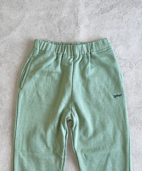 LSP WOW（エルエスピーワオ）の「【LSP WOW!】裏毛BIGスウェットパンツ（スウェットパンツ・キッズ・ライトピンク/オフホワイト/ブラック/杢グレー/ライトグリーン・80/90/100/110/120/130）」の21枚目の写真